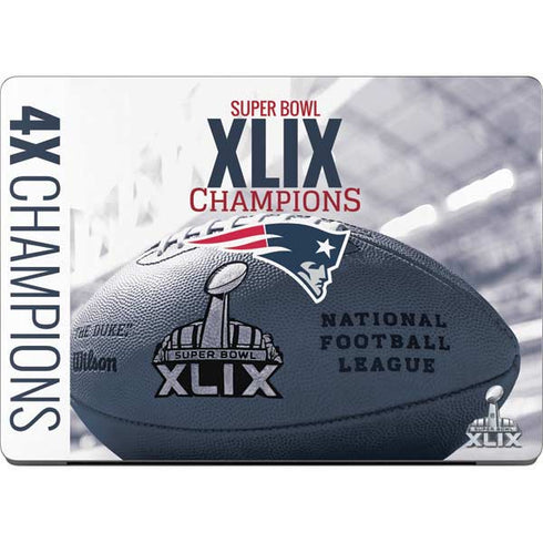 NFL New England Patriots Super Bowl Champs MacBook Pro 14in (2021-24) Skin