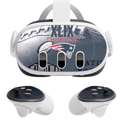 NFL New England Patriots Super Bowl Champs Meta Quest 3 Skin