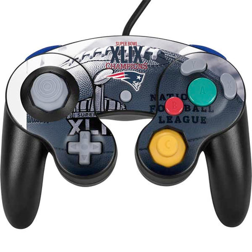 NFL New England Patriots Super Bowl Champs Nintendo GameCube Controller Skin