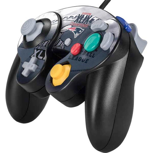 NFL New England Patriots Super Bowl Champs Nintendo GameCube Controller Skin