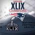NFL New England Patriots Super Bowl Champs Notebook 9 Pro 13in (2017) Skin