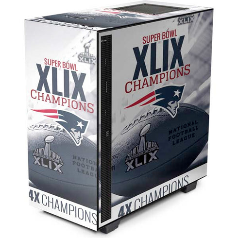 NFL New England Patriots Super Bowl Champs NZXT H510 Compact ATX Mid-Tower Case Skin