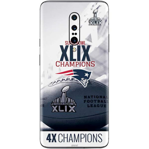 NFL New England Patriots Super Bowl Champs OnePlus 7 Pro Skin