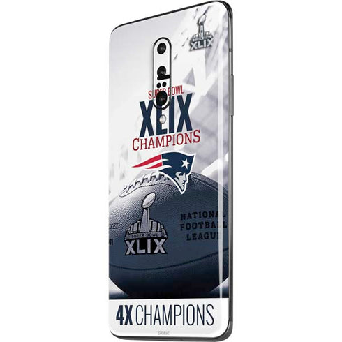 NFL New England Patriots Super Bowl Champs OnePlus 7 Pro Skin