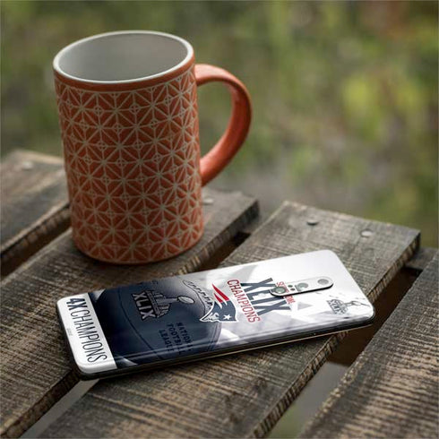 NFL New England Patriots Super Bowl Champs OnePlus 7 Pro Skin