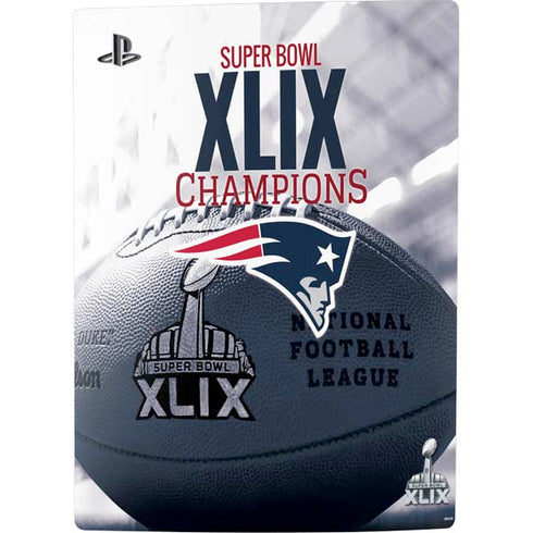 NFL New England Patriots Super Bowl Champs PS5 Digital Edition Bundle Skin