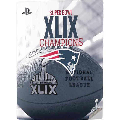 NFL New England Patriots Super Bowl Champs PS5 Digital Edition Console Skin