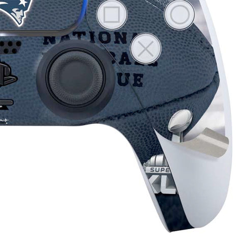 NFL New England Patriots Super Bowl Champs PS5 Controller Skin
