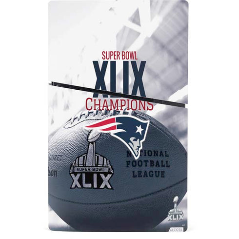 NFL New England Patriots Super Bowl Champs PS5 Slim Digital Edition Bundle Skin