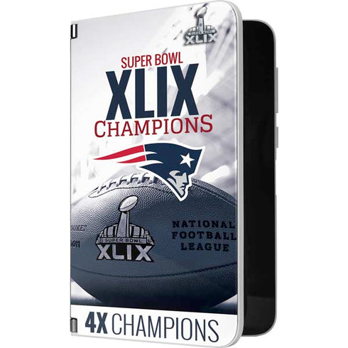 NFL New England Patriots Super Bowl Champs Surface Duo Skin