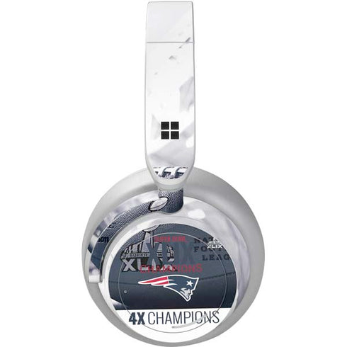 NFL New England Patriots Super Bowl Champs Surface Headphones Skin