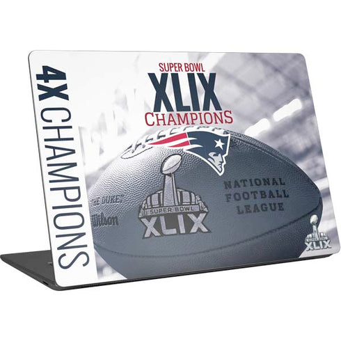 NFL New England Patriots Super Bowl Champs Surface Laptop 4 15in Skin