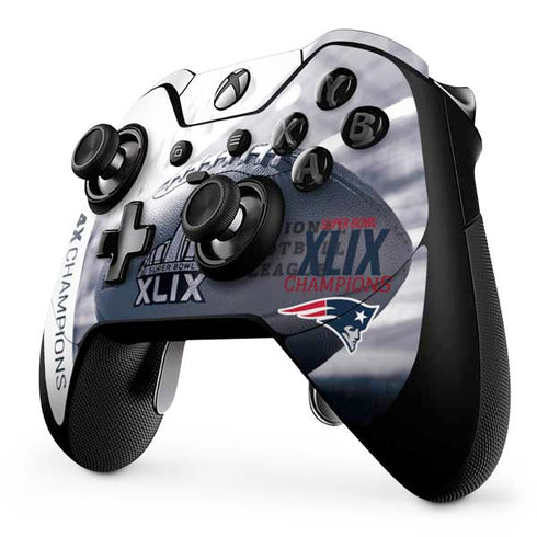 NFL New England Patriots Super Bowl Champs Xbox One Elite Controller Skin