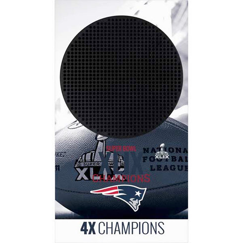 NFL New England Patriots Super Bowl Champs Xbox Series S Skins