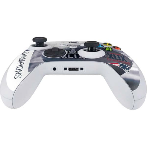 NFL New England Patriots Super Bowl Champs Xbox Series S Controller Skin