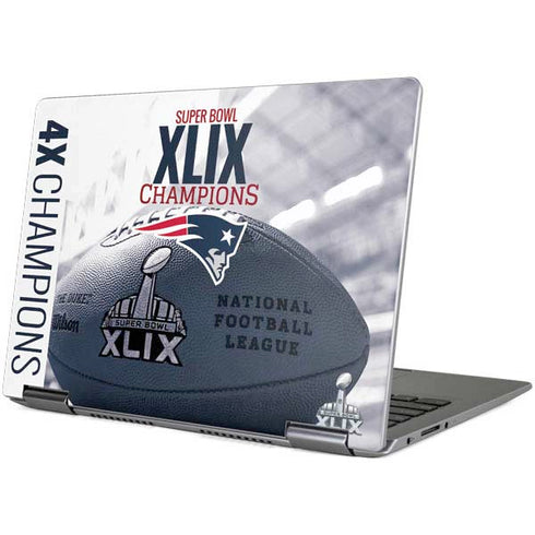 NFL New England Patriots Super Bowl Champs Yoga 710 14in Skin