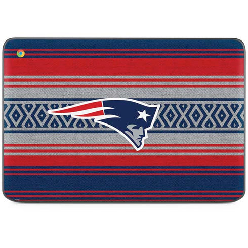 NFL New England Patriots Trailblazer HP Chromebook Skin