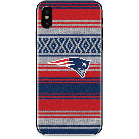NFL New England Patriots Trailblazer iPhone X Skin