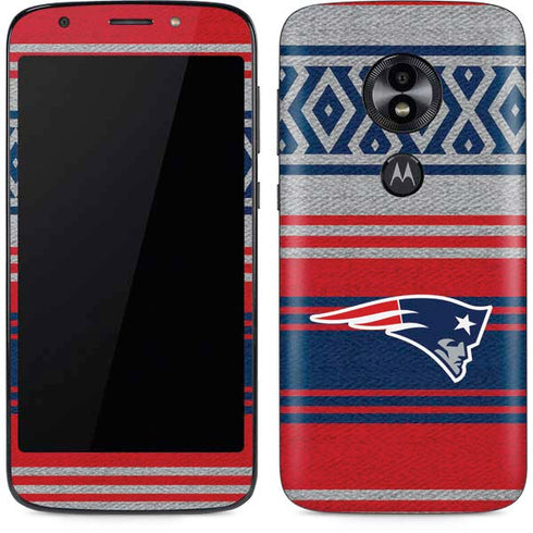NFL New England Patriots Trailblazer Moto E5 Play Skin