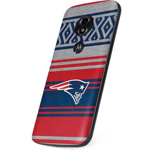 NFL New England Patriots Trailblazer Moto E5 Play Skin