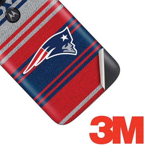 NFL New England Patriots Trailblazer Moto E5 Play Skin