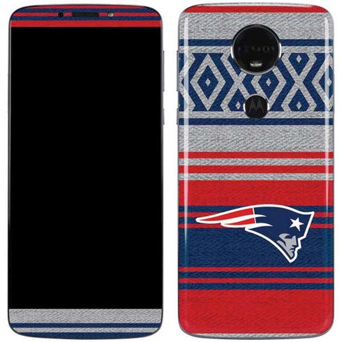 NFL New England Patriots Trailblazer Moto E5 Plus Skin