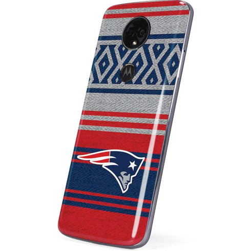 NFL New England Patriots Trailblazer Moto E5 Plus Skin