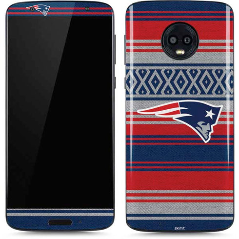 NFL New England Patriots Trailblazer Moto G6 Skin