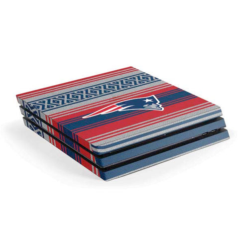 NFL New England Patriots Trailblazer PS4 Pro Console Skin