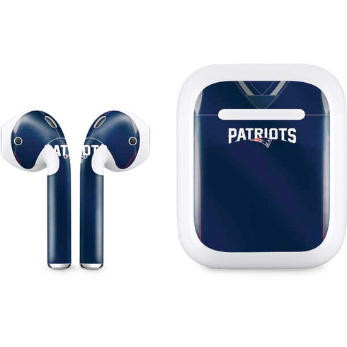 NFL New England Patriots Team Jersey Apple AirPods Skin