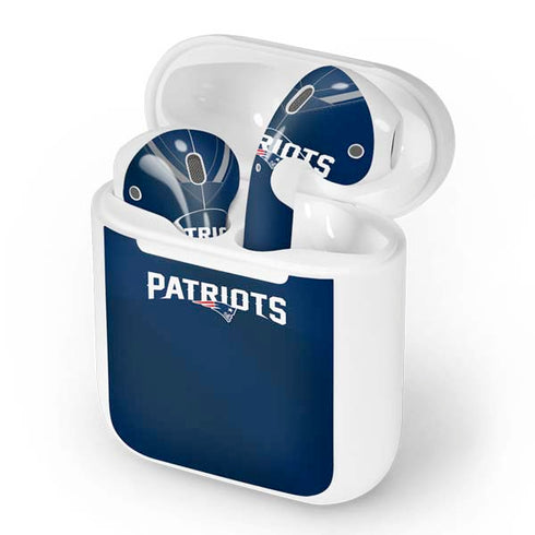 NFL New England Patriots Team Jersey Apple AirPods Skin