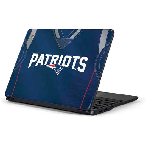 NFL New England Patriots Team Jersey Samsung Chromebook Skin
