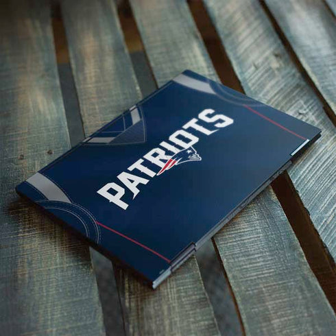 NFL New England Patriots Team Jersey HP Envy Skin