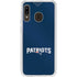 NFL New England Patriots Team Jersey Galaxy A20 Clear Case