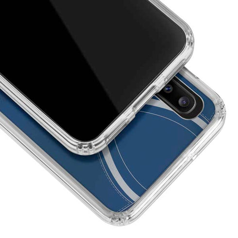 NFL New England Patriots Team Jersey Galaxy A30 Clear Case