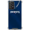 NFL New England Patriots Team Jersey Galaxy A52 5G Clear Case