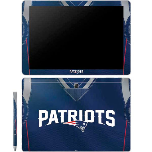 NFL New England Patriots Team Jersey Galaxy Book 12in Skin
