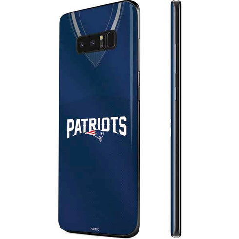 NFL New England Patriots Team Jersey Galaxy Note 8 Skin
