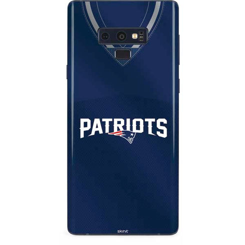 NFL New England Patriots Team Jersey Galaxy Note 9 Skin