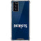 NFL New England Patriots Team Jersey Galaxy Note20 5G Clear Case