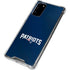 NFL New England Patriots Team Jersey Galaxy Note20 5G Clear Case