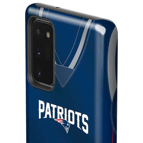 NFL New England Patriots Team Jersey Galaxy Note20 5G Pro Case