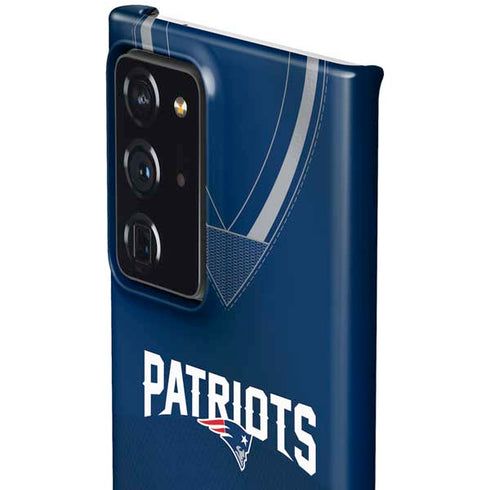 NFL New England Patriots Team Jersey Galaxy Note20 Ultra 5G Lite Case