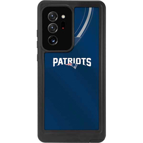 NFL New England Patriots Team Jersey Galaxy Note20 Ultra 5G Waterproof Case