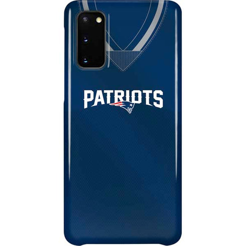 NFL New England Patriots Team Jersey Galaxy S20 Lite Case