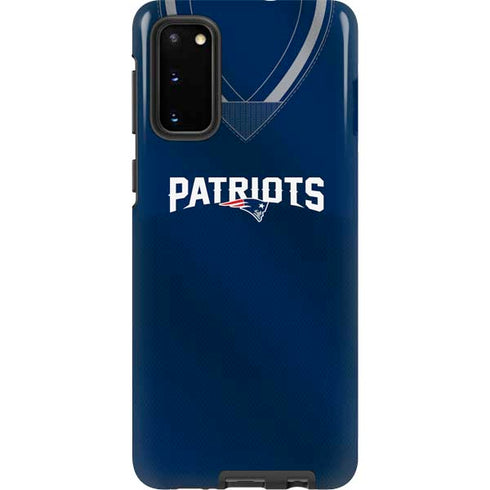 NFL New England Patriots Team Jersey Galaxy S20 Pro Case