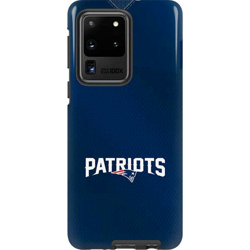 NFL New England Patriots Team Jersey Galaxy S20 Ultra 5G Pro Case
