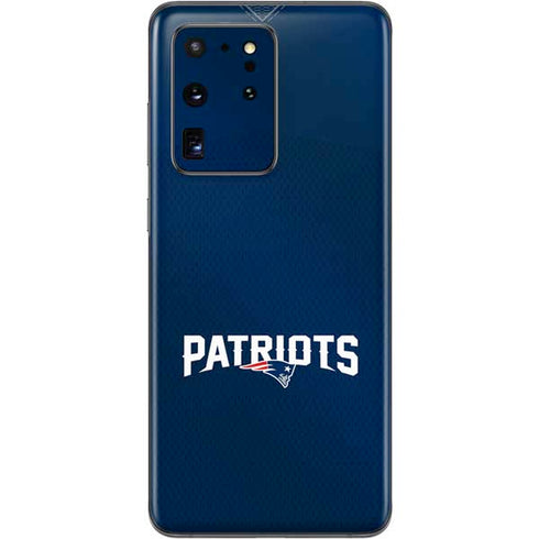 NFL New England Patriots Team Jersey Galaxy S20 Ultra 5G Skin