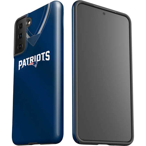 NFL New England Patriots Team Jersey Galaxy S21 FE Pro Case