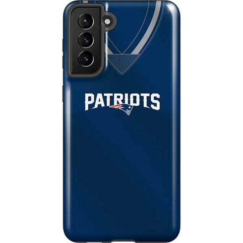 NFL New England Patriots Team Jersey Galaxy S21 Plus 5G Pro Case